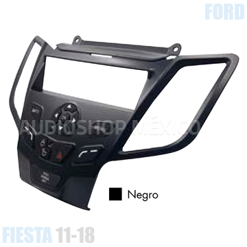 Frente Base Autoestereo Para Ford Fiesta 2011-2018 Hf-0594b - Audioshop México lo mejor en Car Audio en México -  HF Audio